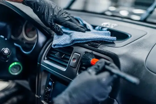 Interior car detailing service